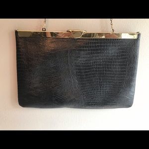 Vintage Etra Snakeskin Leather Purse